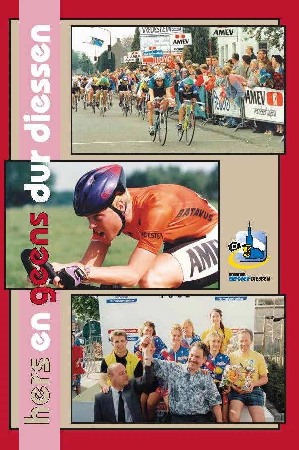 ErfgoedDiessen's tweet photo. Presentatie Hers en geens dur Diessen deel 30 tijdens #wielercafé Geheel gewijd aan de fameuze Omloop ‘t #Molenheike, 30 jaar geleden een van de eerste internationale meerdaagse wielerwedstrijden voor vrouwen. Te koop op https://t.co/0OuKXLfMfH https://t.co/YlriWsoSR8