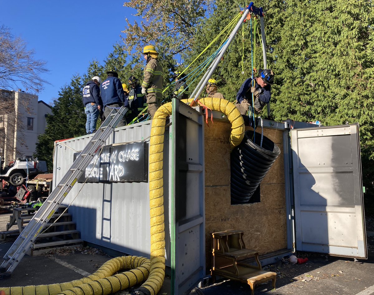 CordellTraffic's tweet photo. @RescueWeekend at @BCCRS once again providing members of numerous departments an invaluable skillset of extrication techniques implemented through a wide variety of task-based exercises and rescue scenarios. https://t.co/YhlfE02UES