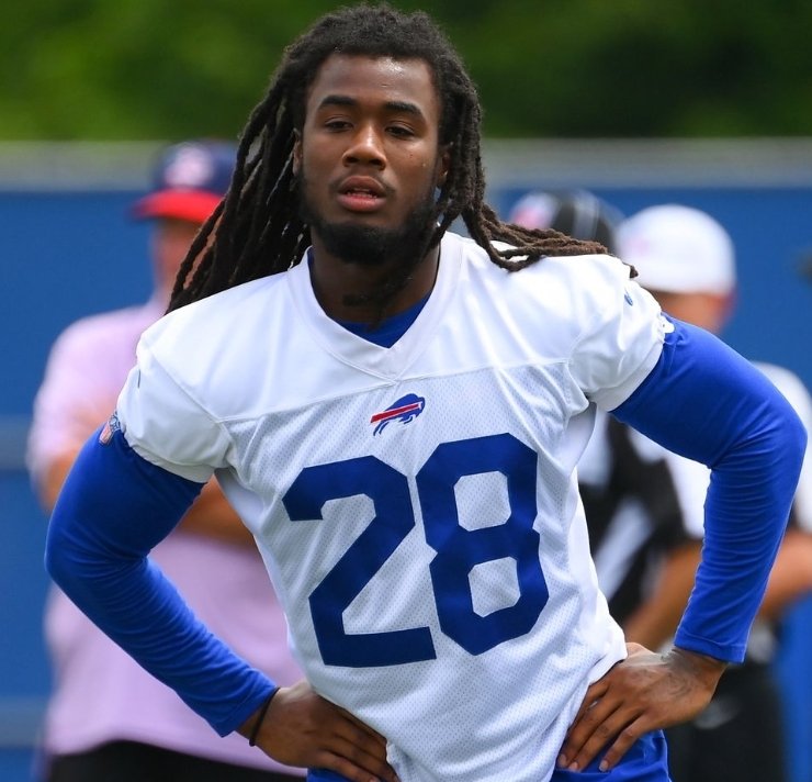 Cookie the Rookie out there killing it. #BillsMafia #cookietherookie