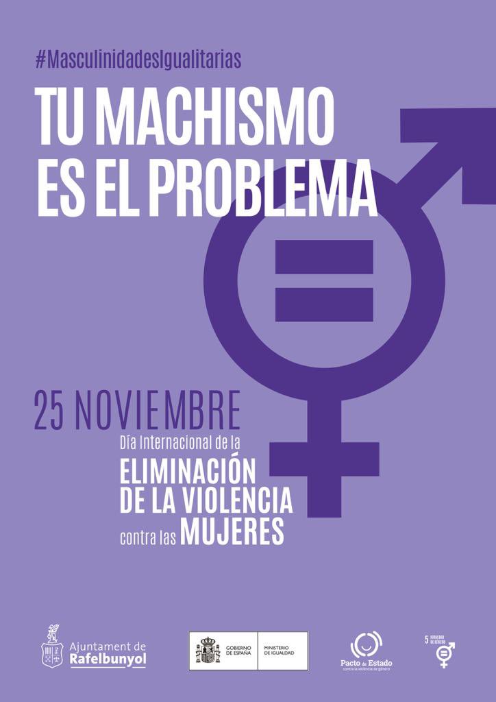 Pspvhn's tweet photo. 🌹Activitats de la comarca
25 de novembre, Dia Internacional contra la Violència de Gènere.
Cal recordar cada dia que la violència masclista mata, i és social i personalment inaceptable.
Esta setmana a l’Horta Nord hi ha activitars per visibilitzar-lo.

@Pspvhn  @pspvprovalencia https://t.co/MFf0izr0o4