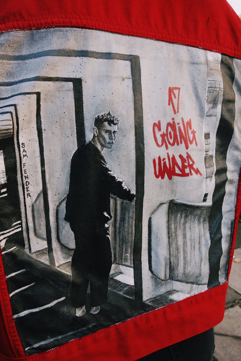saltyleaquorice's tweet photo. it took me approximately 117 years to do them, but the sam fender album cover jackets are done 😭 very proud. very happy. love these albums. 🥹 #samfender #17gu #17goingunder #hypersonicmissiles https://t.co/ec4YzcWvLK