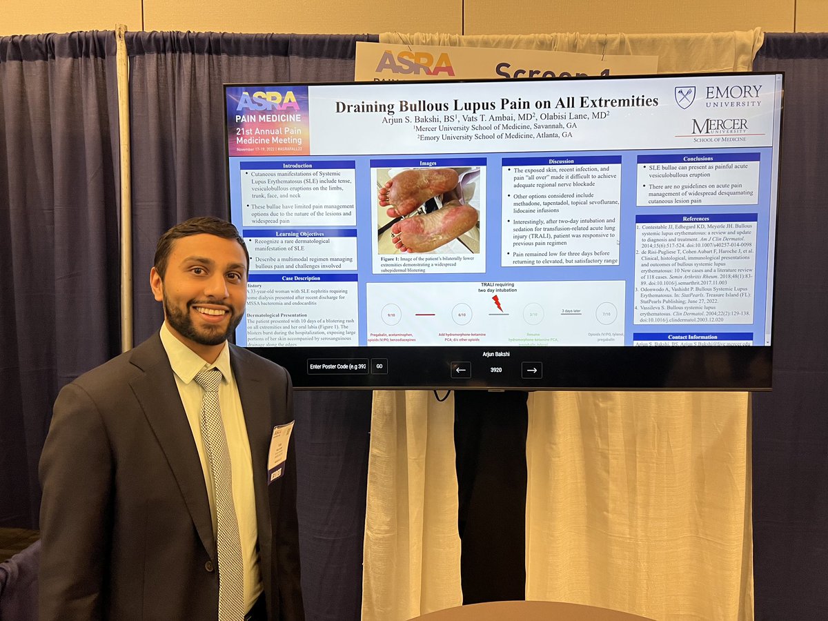 ambaiv's tweet photo. #ASRAFALL22 was fantastic!
Presented 2x, supported my mentee, saw 3 coresidents rock their presentations, met old friends, made new connections, met mentors IRL, did an ASRA podcast, ate well, relaxed, & LEARNED a ton!
Exactly what I needed to jumpstart application season 💪🏽 https://t.co/Bc4OIawLDH