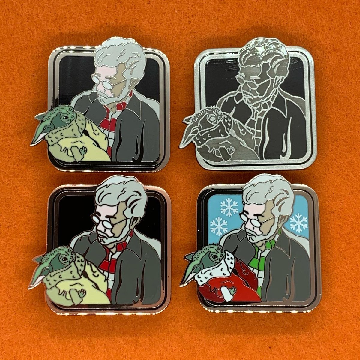 nerdmatters's tweet photo. The Child and the Maker Holiday edition pin. Also available in 3 other variants! Etsy shop link in profile. #starwars #thechild #babyyoda #grogu #georgelucas #themandalorian #christmas #holdiday #pin #pins #enamelpin #enamelpins #pingame #pingamestrong #pincommunity #nerdmatters https://t.co/D4tjvneg79