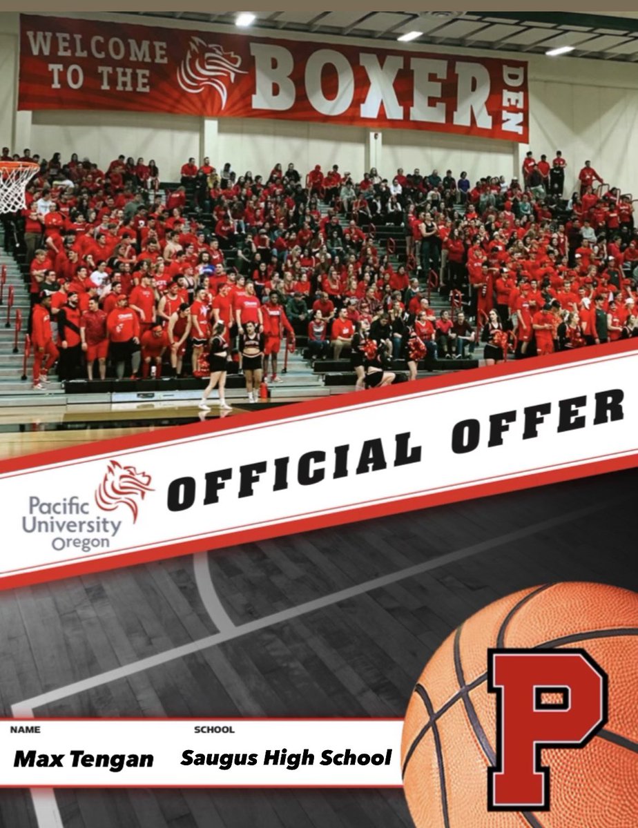 maxtengan's tweet image. After a great visit, I am blessed and excited to announce that I received an offer from Pacific University! Thank you Coach Lunt and Coach Minor for the opportunity. Special thanks to Coach Frank Galey for the support🖤❤️