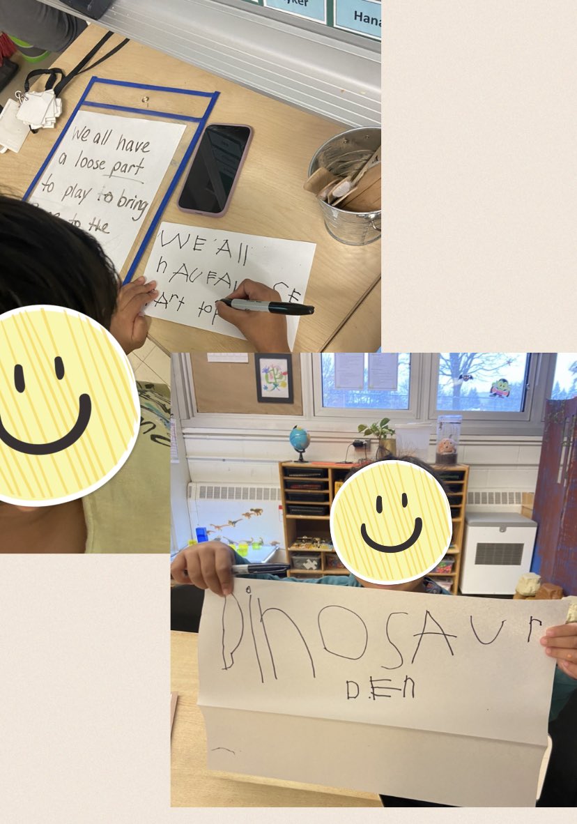 milikuli's tweet photo. Last year my friend couldn’t hold a pencil, however, this year he is writing his name and signs for our classroom #Kindergarten 🥹🥹 https://t.co/hezJcIjqrv