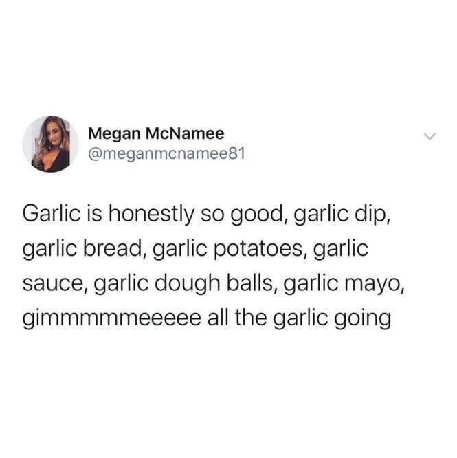 Gimmmeeeee all the garlic! 🤤