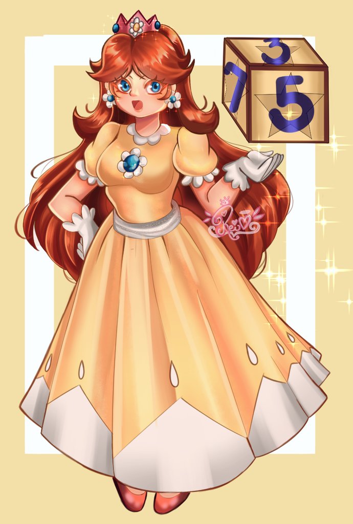 Mario Party 3--Princess Daisy🌻🔥

I always wanted to draw her with her old design.💕please RT 

#PrincessDaisy #Daisy #Nintendo
#NintendoSwitch #SmashBros #Mariobros #PrincessRosalina #Peach #drawsketch #ilustracion #ArtistOnTwitter  #Sketch #Fanarts