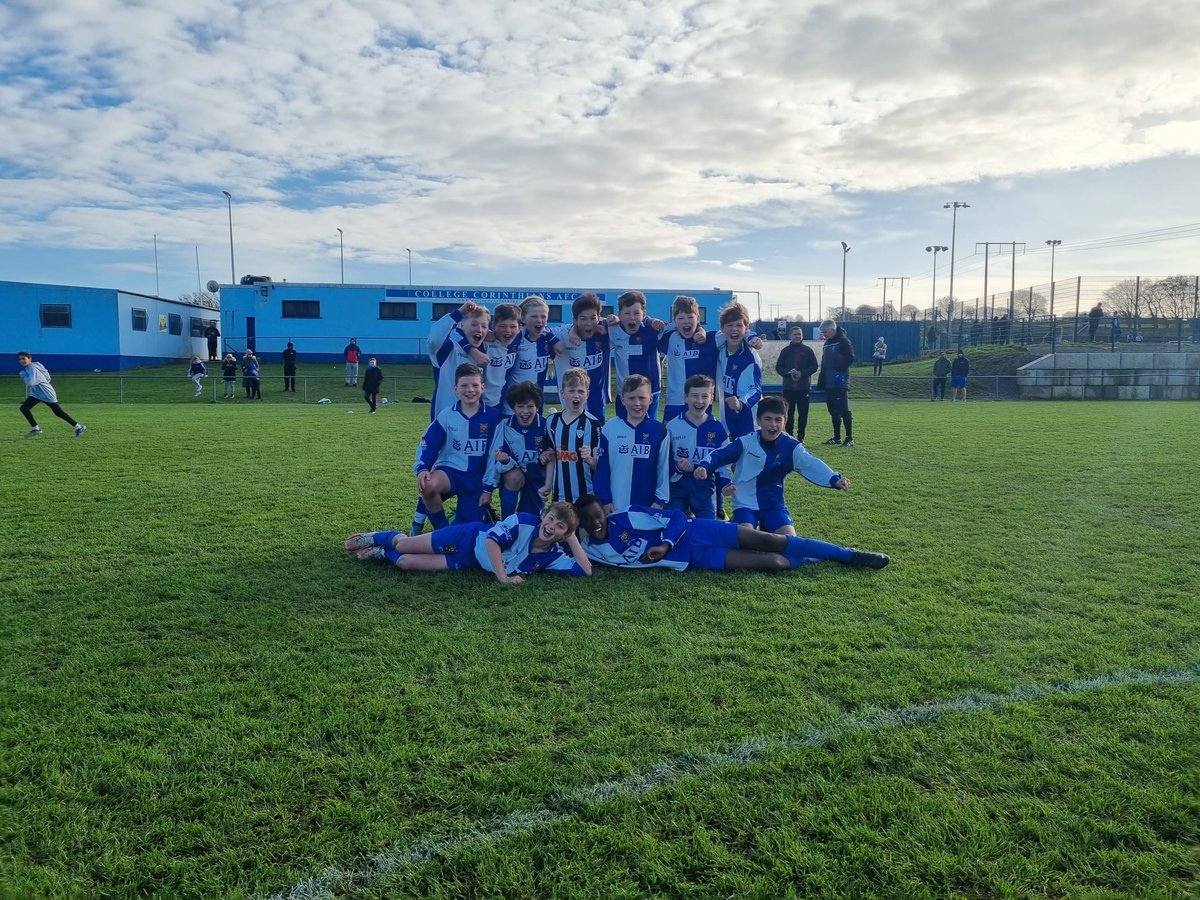 collegecors's tweet photo. Corinthians U12P won a thrilling National Cup tie on penalties against Carrigaline after a 1-1 draw with Cors equalising late on through Conor Barry.
 GK Simon Rybek the hero as Cors won 4-2 on pens. Best for Cors were Conor and Mathew Thompson. https://t.co/yzIMoucYF2