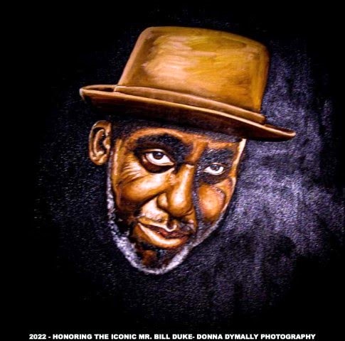 RealBillDuke's tweet photo. #IveKnownRiversFilmFestival honored #realBillDuke with an award & an acknowledgement from the California Assembly, & artist #MohammedMubarak, presented a pianting to Bill. Thank you I've Known Rivers Film Festival, it really lifted my spirit. Blessings! - Bill Duke #DukeMedia https://t.co/Ue2xrou2DC