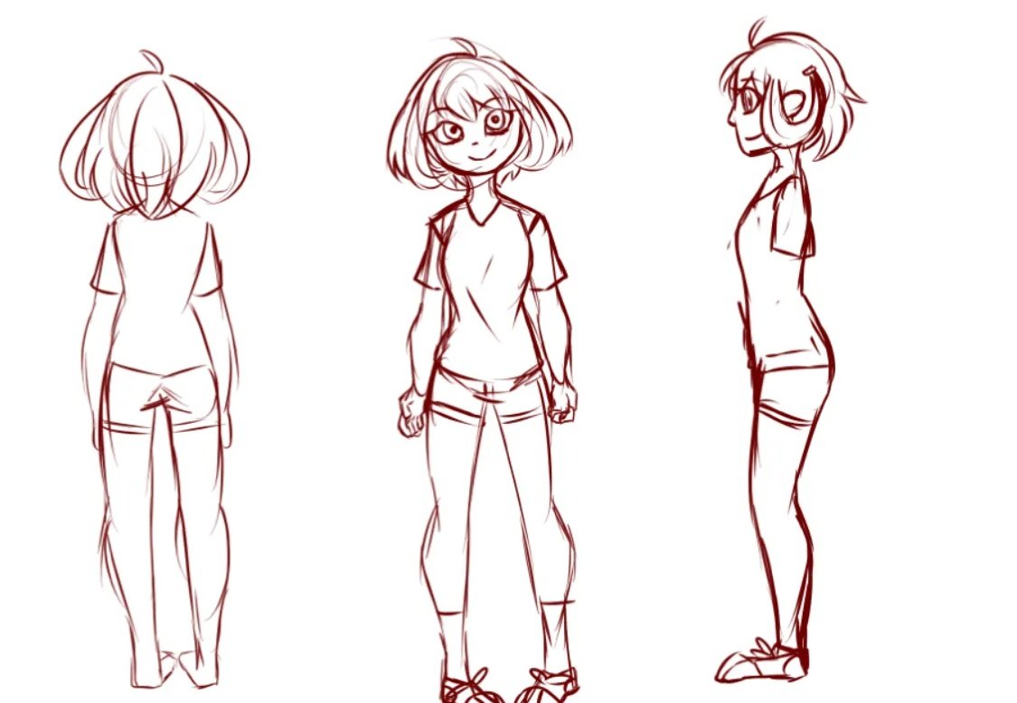 FightingAllOdds's tweet photo. How it Started Vs How its going 
Character redesigns happen a lot. But we love where we began and we love where we've ended up. 

Well probably use the first design for a younger Jackie if we ever tell a story about that. https://t.co/55oxKlKPdY