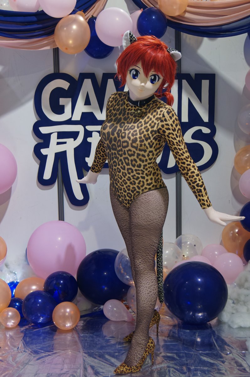 _aoikitsune's tweet photo. Back at #GameInReims22 for the end of the convention as Bunny Girl Ranma and Neko Girl Ranma =^_^= https://t.co/NIKGGCJsL1