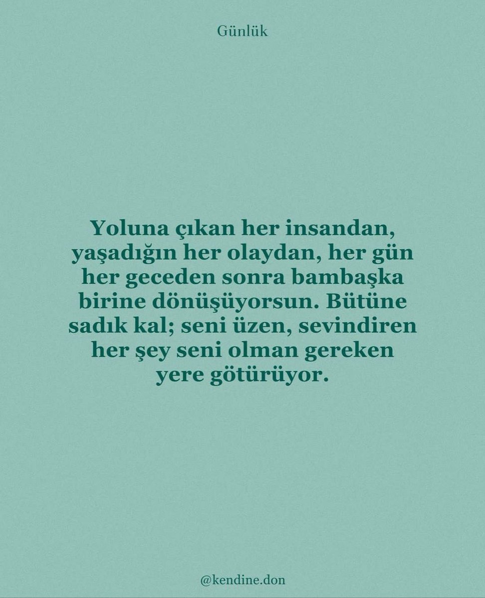 hilalsandal02's tweet image. #Kendinedön
