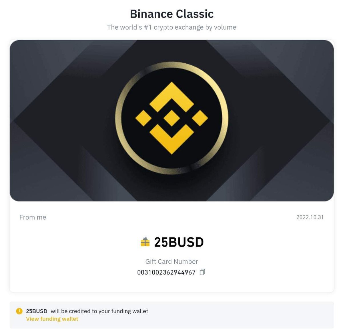 BSC____Drop's tweet image. TGet FREE $25.00 #BUSD &amp;amp; Gift Card
Just Do the Following:
• Download #RewardMe App :get.reward.me/40P9M9ajKub?r=...
Verify your account + Task
REDEEM 25 USD on #Binance ® App
#BNB&amp;lt; #gifts #Reward #BUSD
