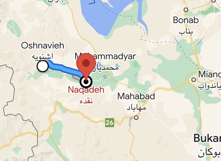 berkhaneh's tweet photo. The revolutionary people blocked the main road of #Nexede to #Shno /#Naqadeh to #oshnavieh
#IRGCisTerrorist
#IranRevoIution2022
#EastKurdistan
#IranianKurdistan
#Mahabad_massacre https://t.co/NC5NWFNVXQ