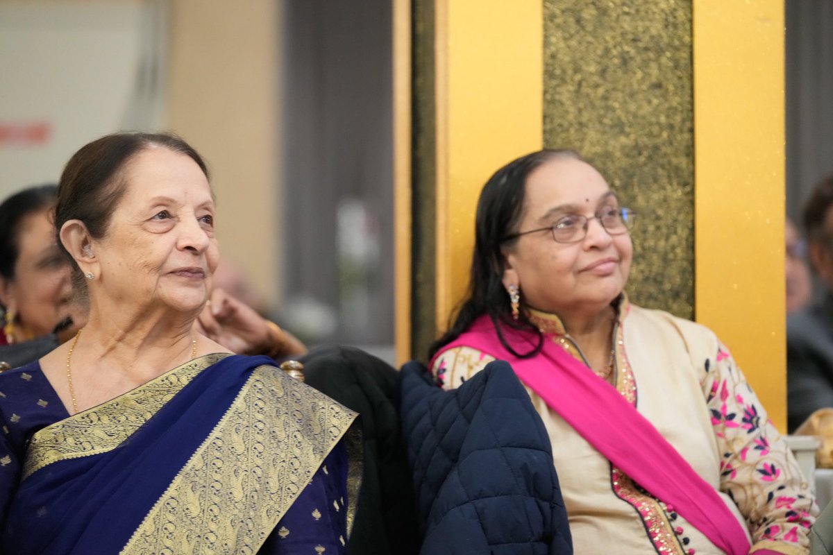 The light of #Diwali continued to keep our city warm last night with the Bruhud New York Seniors in Long Island City.