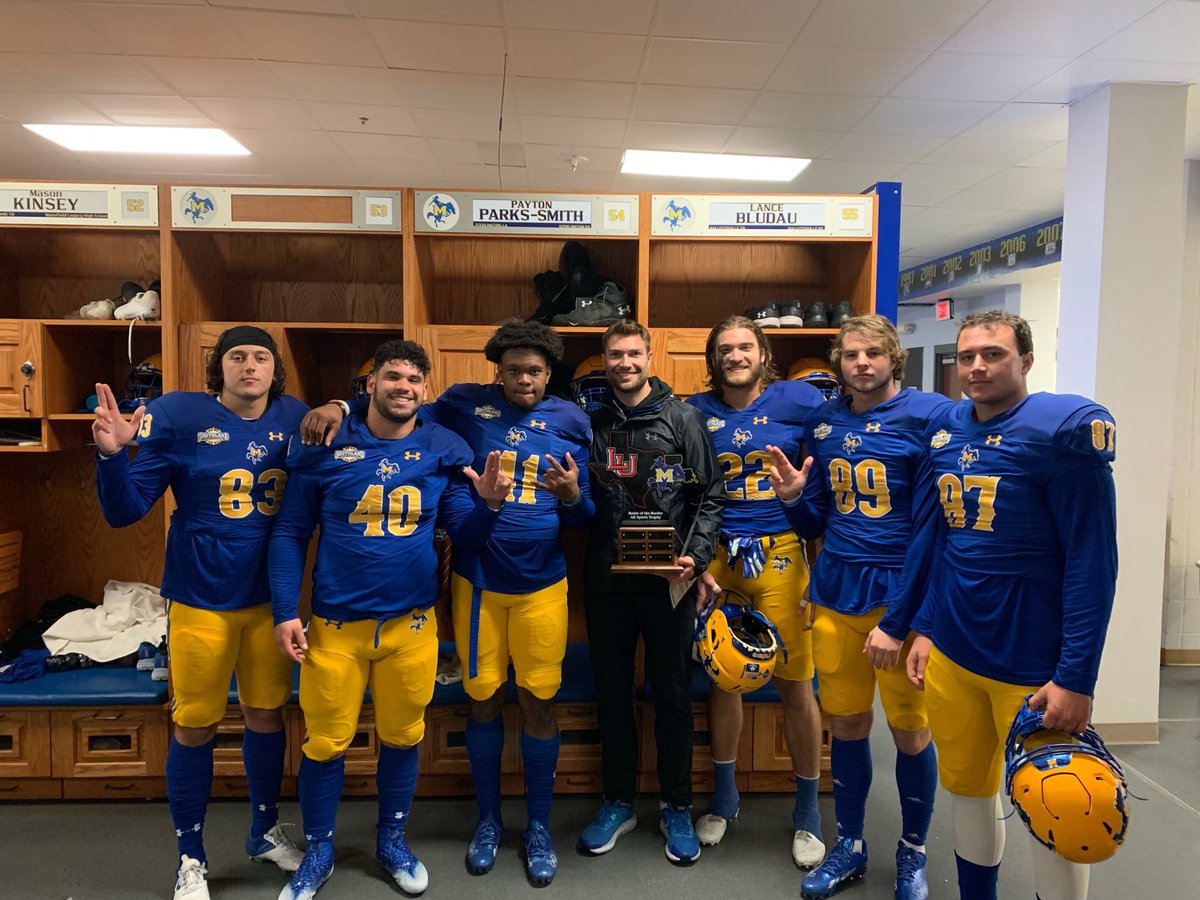 CoachRyanNehlen's tweet photo. Always means a little more when you are playing for a trophy! Really proud of this group and excited for the future! #GeauxPokes #TAD https://t.co/JpGr4qn44E