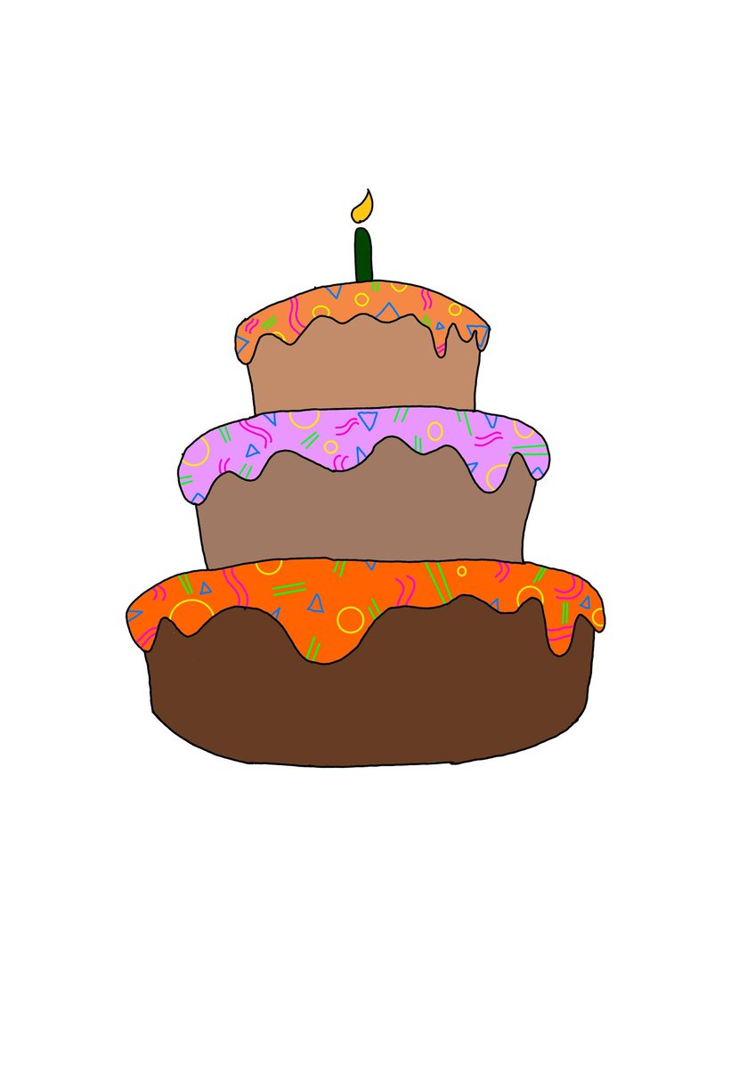 thetrueunknown2's tweet photo. @bearsintrees In fashionable late twitter time, cake day! https://t.co/BQcnI2BCoU