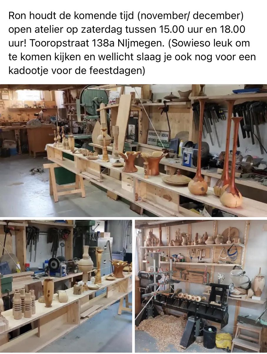 esterfun1's tweet photo. Tot en met 24 december, iedere zaterdag tussen 15.00 uur en 17.30 uur houdt Ronald Suijker in Drakennest open atelier! Tooropstraat 138a! https://t.co/9NCVwEe7gc