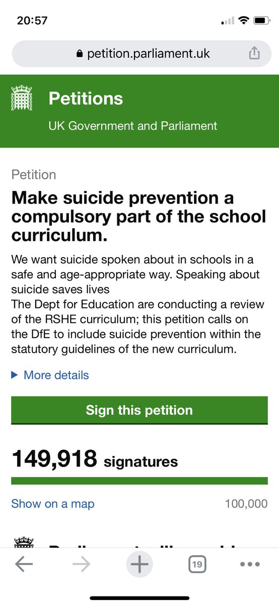We’re close to getting 150,000 signatures on our petition. Please sign &amp; share. Help us get the decision-makers to make a lifesaving decision. petition.parliament.uk/petitions/6233…