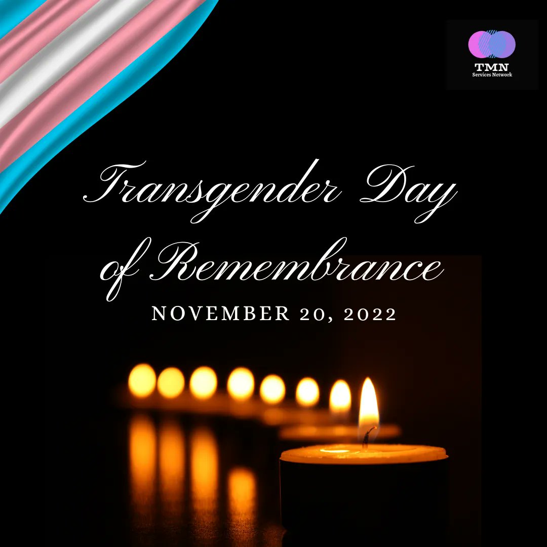 MattersTrans's tweet photo. Today we are honoring #TransDayofRemembrance November 20, 2022. Remembering all of our trans and non-binary siblings taken from us too soon. https://t.co/ImRWWJHyzH