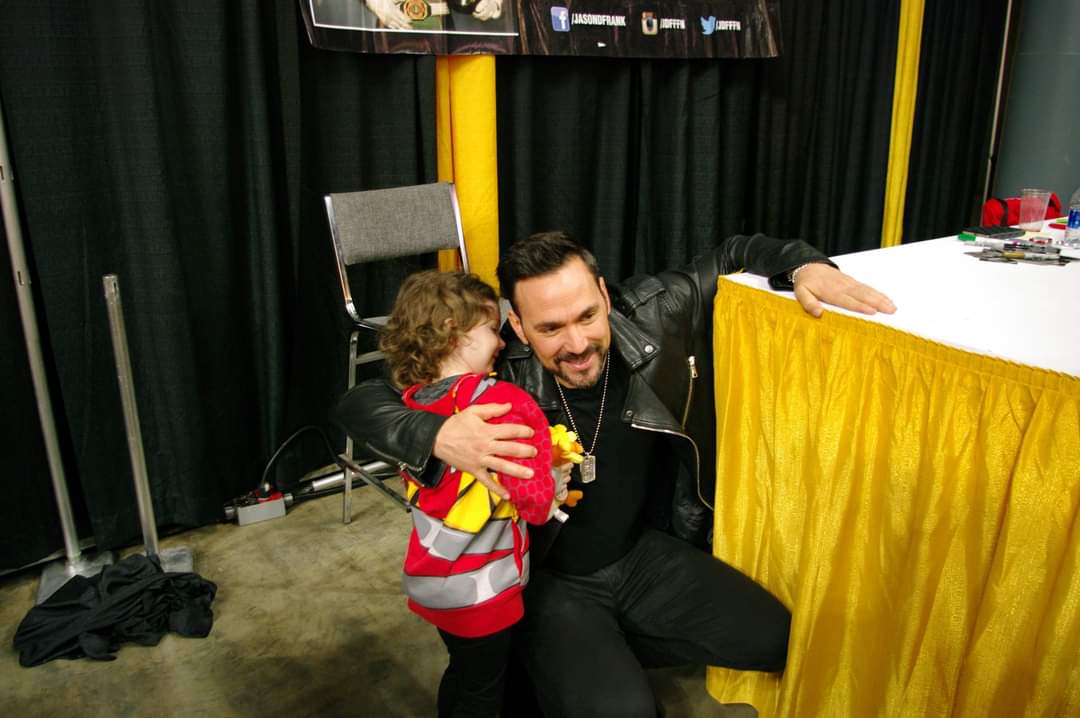 GeeWiggles's tweet photo. @jdfffn Thank you Jason for being a part of my Daughter's cancer recovery. Watching Power Rangers is what helped get her through her treatments and getting to meet you meant so much to her. https://t.co/1smijAg6rK
