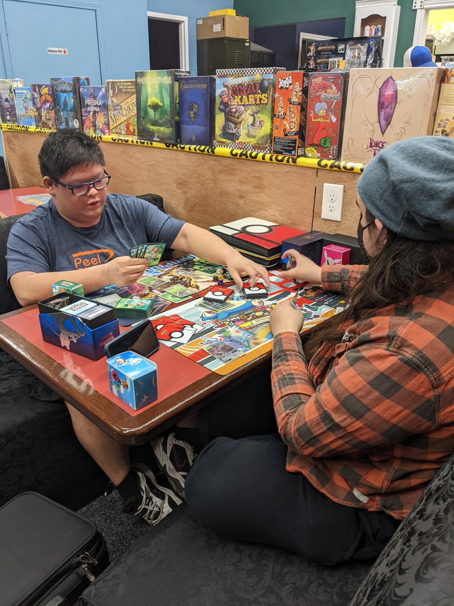 It's almost Tuesday #Pokemon Players! See you this week at our #PokemonLeague 😀

Registration at 6PM, tournament starts at 6:30
$6 entry, includes a pack
Standard format, no decklist needed. Everyone is welcome to play!