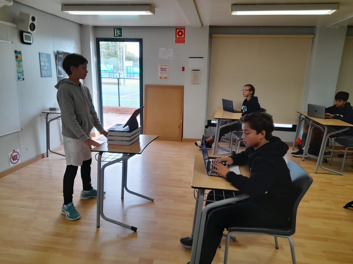 ES_School_Bcn's tweet photo. Middle School students were practicing their Model UN speeches in Mr. Lopez’s class last week
#esamericanschool #ESAS #ESSchool #middleschool #modelunitednations #publicspeaking #VALMUN #studentathletes #internationalschool #barcelona https://t.co/ixei8uhuuB