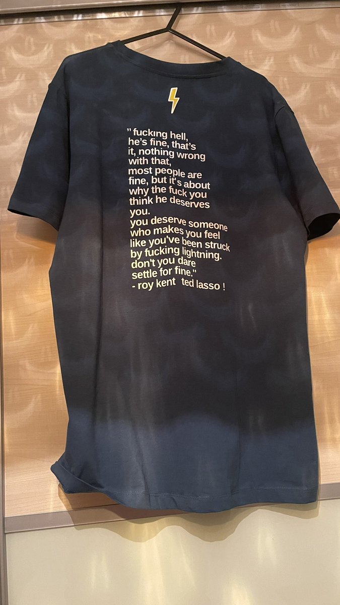 DebraCreates's tweet photo. #imadethis #tedlasso #roykent #Lightning  #custom #tshirt #gift #dontsettle #fan @TedLassoIsLife @TedLassoFan  #TedLasso https://t.co/93piHkHACC