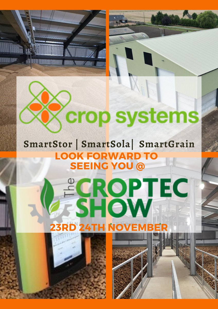 Looking forward to seeing you all @ 
#CropTec22 #Farming #agriculture #technology