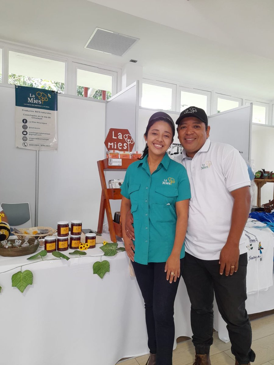 ¡#LaMies presente en ferias! 

Con productos 100% naturales llenos de sabor y bienestar para las familias nicaragüenses  🌱🇳🇮