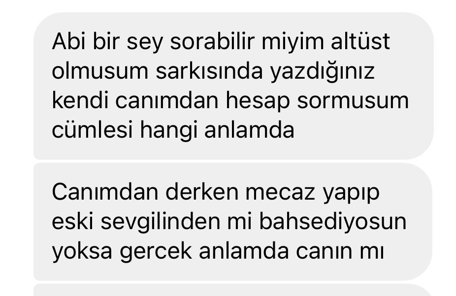 canımsansa canını verecek kadar seviyor musun beni eğer canını vermeyecek kadar canımsansa anlamında yazmıştım