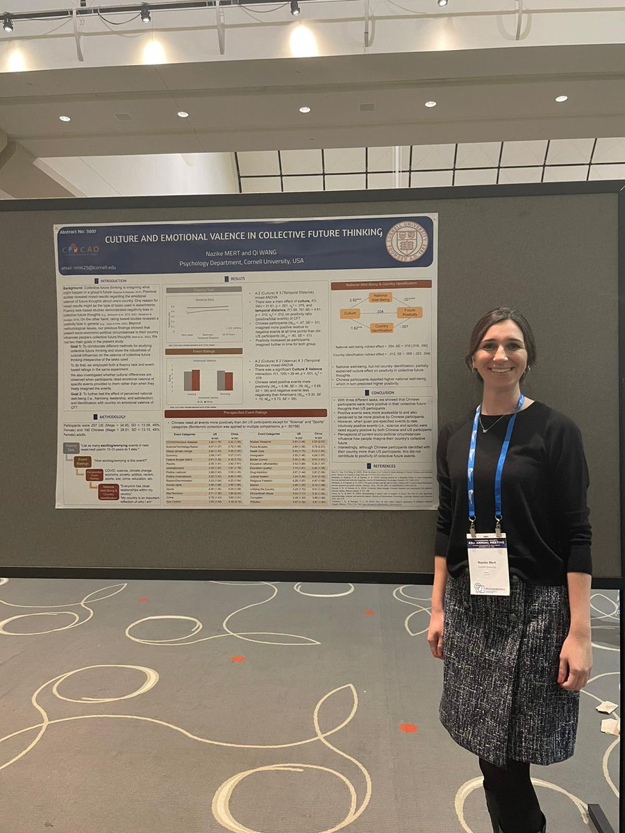 Nazike Mert (@mertnazike) on Twitter photo It was wonderful to be back in person at #psynom2022! Chatting about research, listening to great talks, walking around the poster hall, and seeing friends from all over the world was amazing :)
Thanks to everyone who stopped by my poster! <a href="/Psychonomic_Soc/">Psychonomic Society</a> It was wonderful to be back in person at #psynom2022! Chatting about research, listening to great talks, walking around the poster hall, and seeing friends from all over the world was amazing :)
Thanks to everyone who stopped by my poster! <a href="/Psychonomic_Soc/">Psychonomic Society</a>