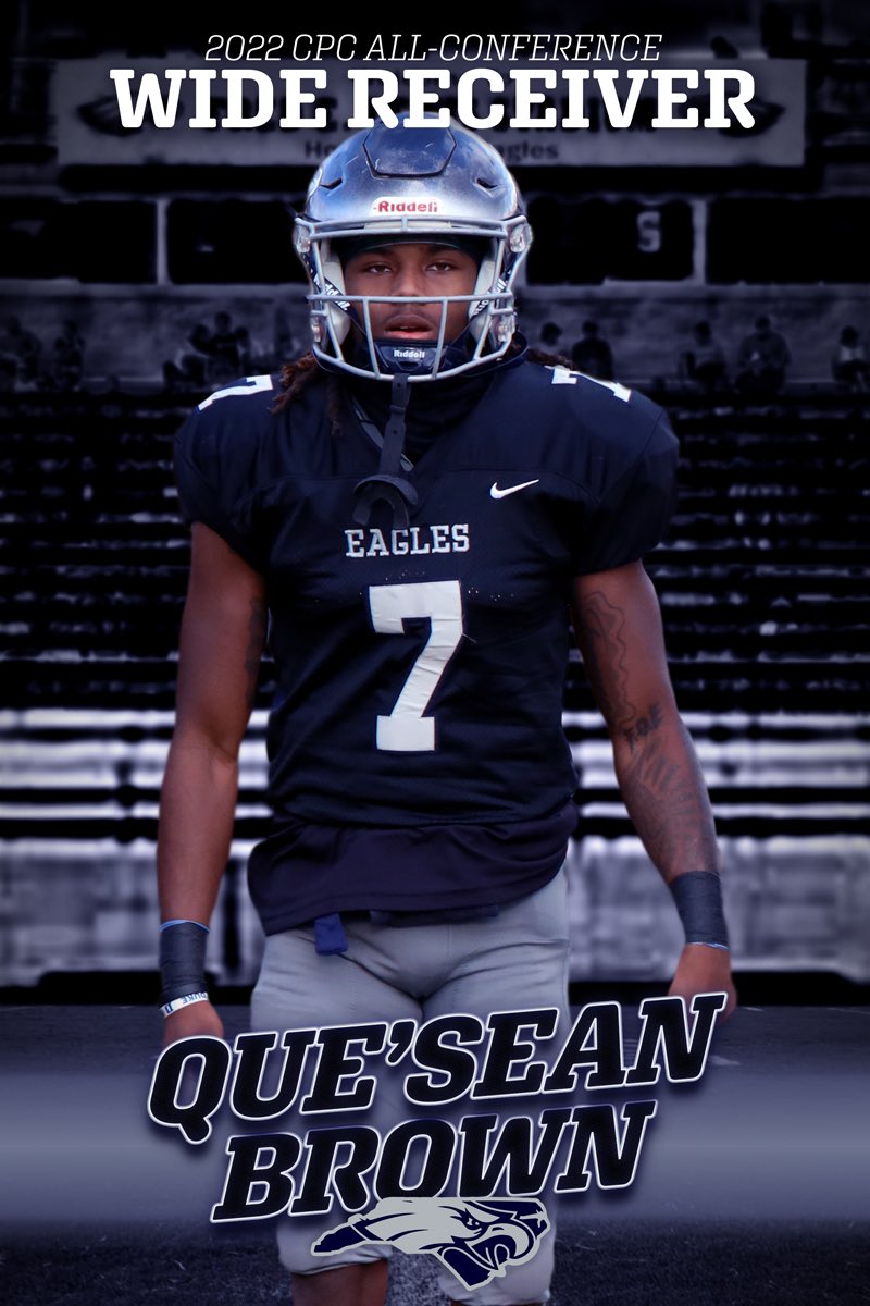 EFHS_Football's tweet photo. Congrats @QueSeanBrown1 All-Conference WR #Dare2BGreat https://t.co/YCvt2akcsH