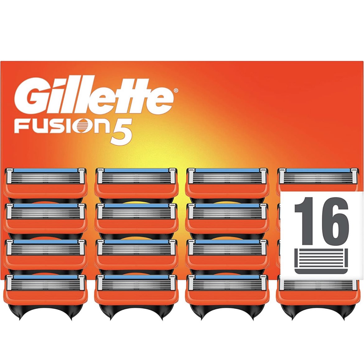 Get 43% OFF this 16 pack of Gillette razor blades 🪒 

Check them out here ➡️ amzn.to/3TTarUX

# ad