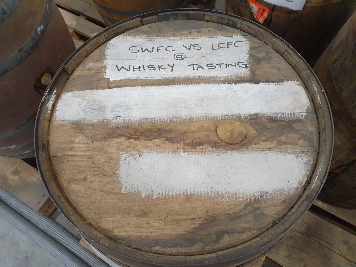 TheWhiskyMaker's tweet image. Such a sad evening...what are we going to do with this cask now Dom? 
It was meant to be shared when our love for both our clubs came together again in any division...that was the maturation plan!
Gutted my friend😭
#RIPDom