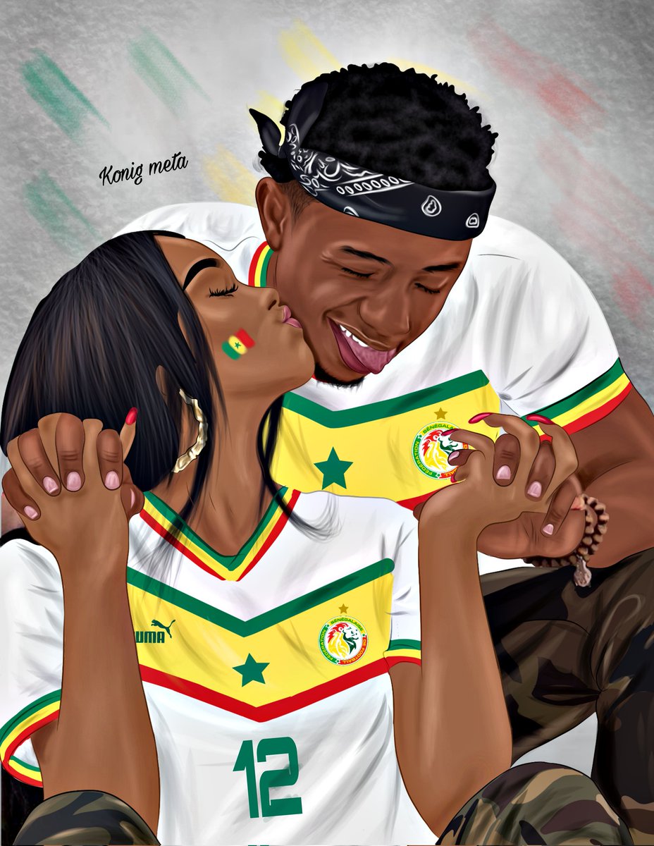 konig_meta's tweet photo. 🇸🇳Entrée en lice de nos lions à la plus grande des compétitions du monde,  j’ai encore eu un honneur de faire un portrait pour leur souhaiter une bonne compétition comme tous les autres sénégalais.🦁 ❤️

#comeongaïndé🦁🇸🇳❤️ https://t.co/CI4jZPJsEV
