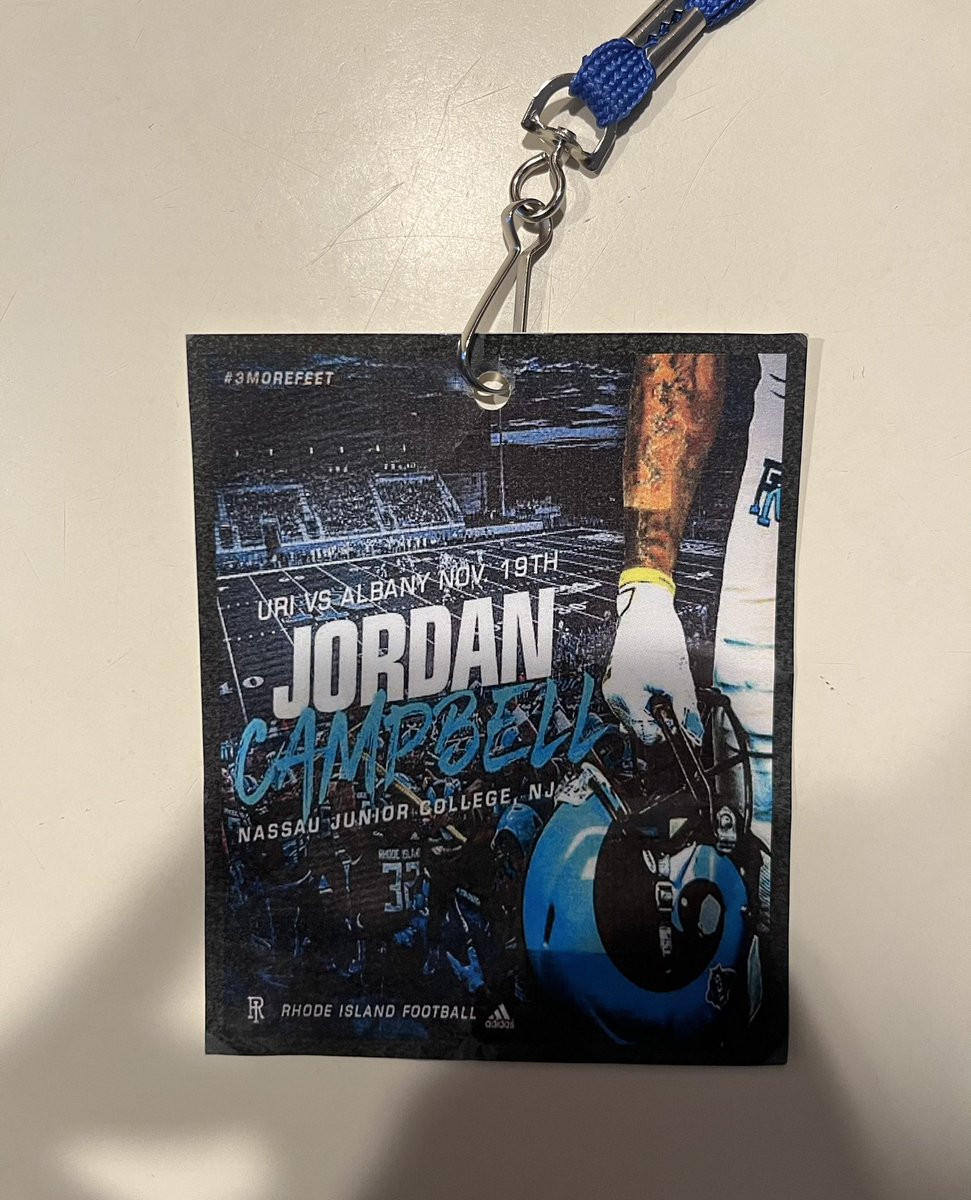jordancamp52's tweet photo. Had a great time yesterday @RhodyFootball Thank you for the invite @CustaviousP Hope to be back soon‼️ https://t.co/bZUgzO1GEK