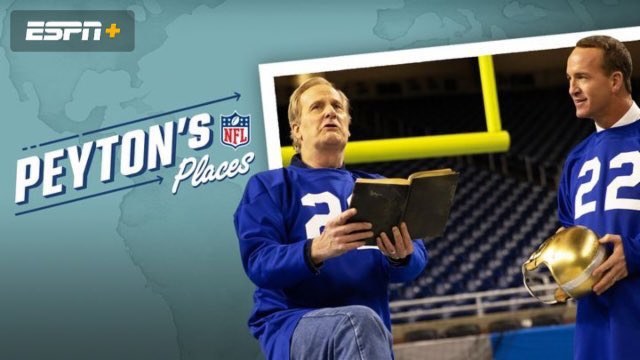 Devoted2DET's tweet photo. The Lions are 3-0 since Peyton Manning and Jeff Daniels lifted the curse of Bobby Layne on @espn’s ‘Peyton’s Places,’ released on 10/31.

Did it work? 👀

#OnePride https://t.co/3Sx2cHKvN8