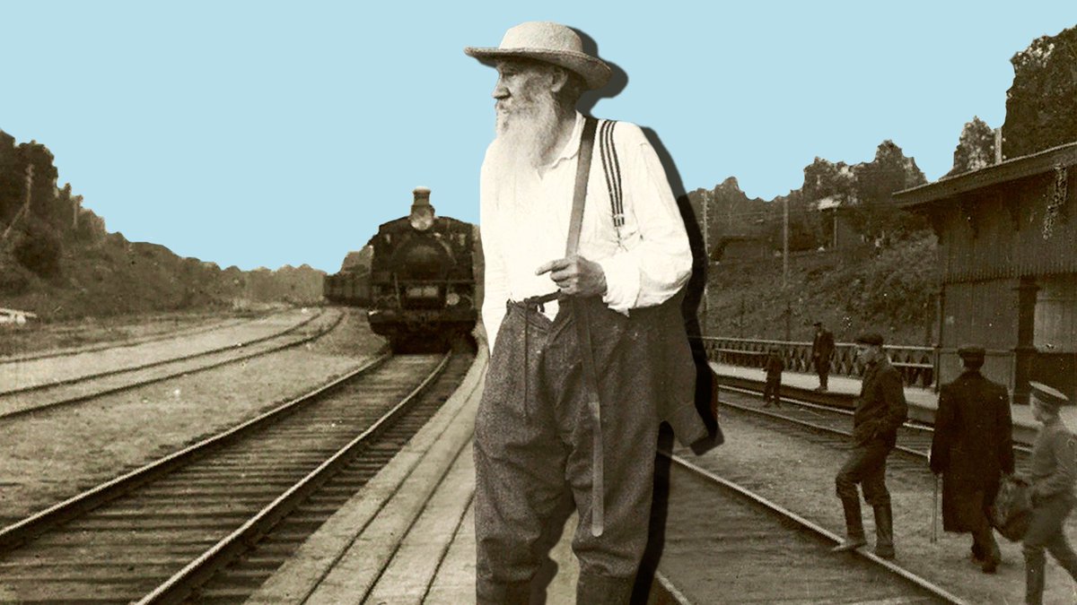 DannydeOliveir8's tweet photo. CATCHING A DEATH AT ASTAPOVA

What a way to go, 
Tolstoy, 
old boy!
You gave up the ghost
after ghosting your wife.

You son of a gun, 
if our life
is a journey,
you ended yours
about to take one.

In a freezing station,
all alone, 
you never
guessed you'd be gone
forever. https://t.co/jSw7JGeTkf