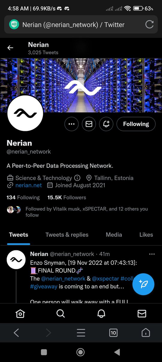 VanzRowin589's tweet photo. @nerian_network @xspectar My refferal node

https://t.co/DcpWJoiWRI…

Never gonna give up
Followed and support this project
This will change our life

@LitoDizonjr1 
@GicaleVenus 
@LioJohn8 
@DaleNeri2 
@CuisonNimsy 
@Vanzrowin
@devondale18
@DwayneJmes
@marlansolde
@NimsyTandug
@unionvilar
@paynor_joven https://t.co/yqeRvbItro