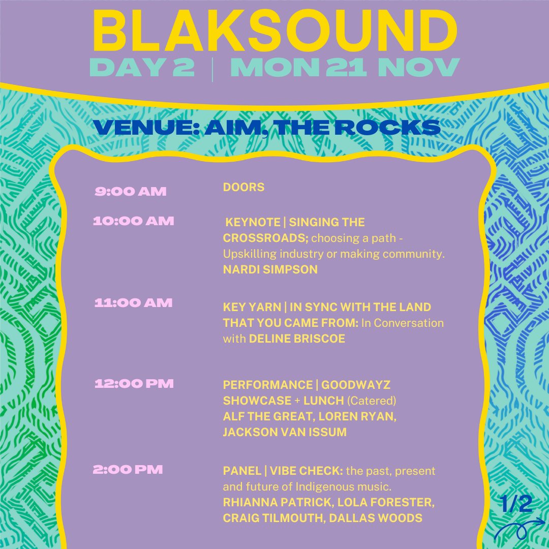 SWIPE FOR MORE! ➡️
💥💥BLAKSOUND DAY 2💥💥

▶️Tickets are available at the door!

#BLAKSOUND
#BLAKSOUND22