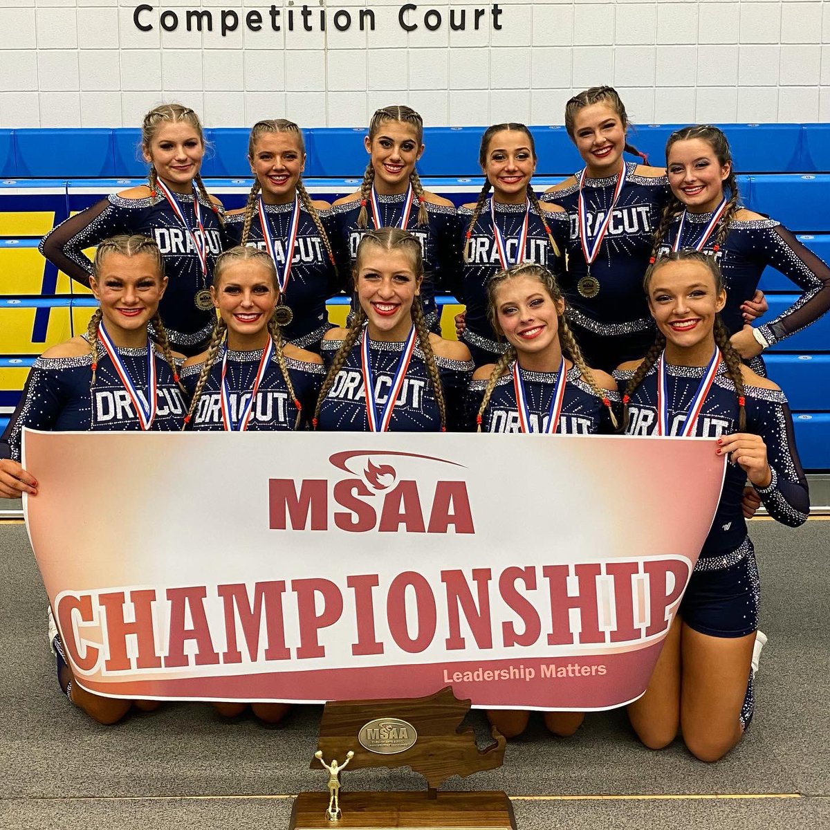 Dracut HS Cheer tweet media