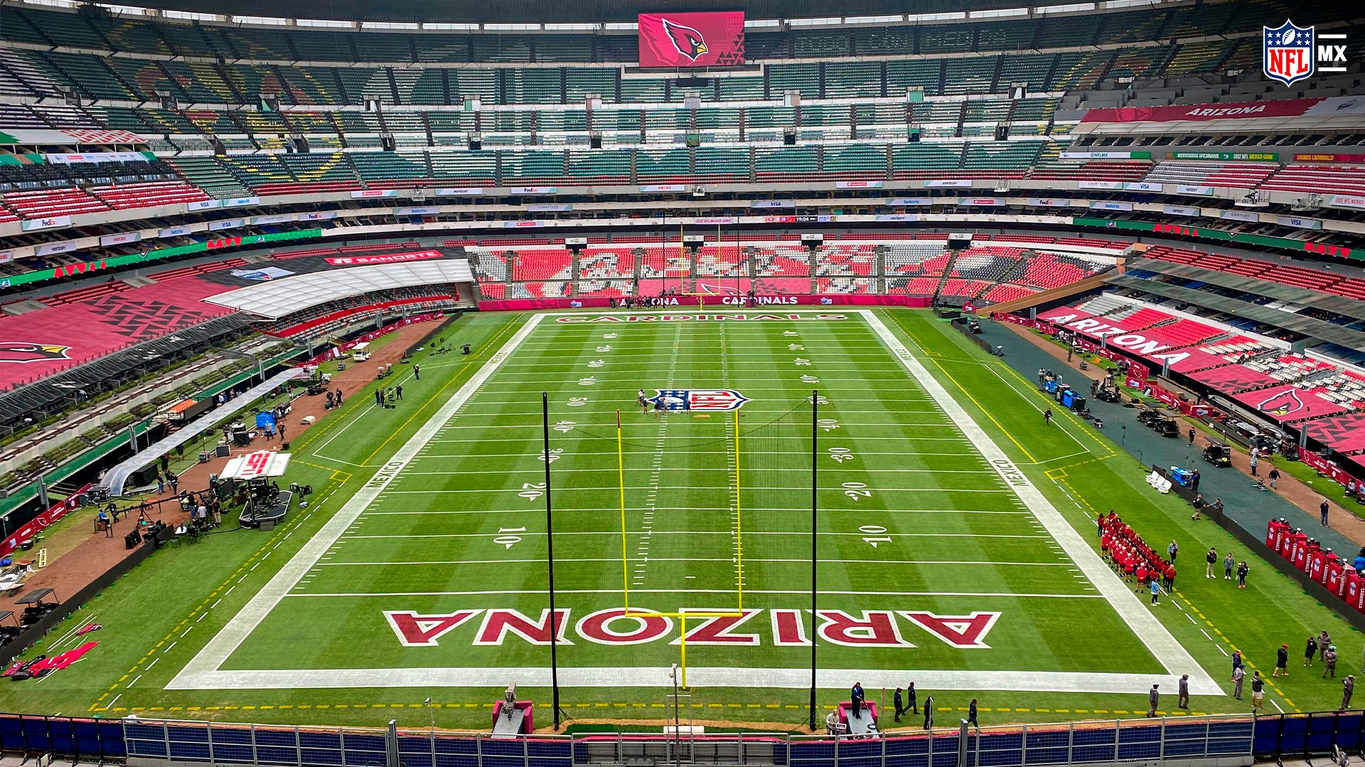 NFL México on Twitter: "El Estadio Azteca ya está listo para el  #NFLMexicoGame, ¡listo para el Mooooonday Night Football! #NFLMX  https://t.co/kyWPrQ5XEX" / Twitter