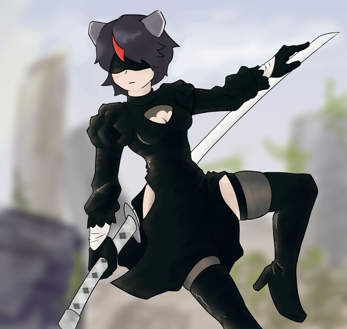 JaySansai's tweet photo. I did this for a vtuber
he is male so i don't know why he has breasts but yeah he is cute and he liked the drawing https://t.co/ubVlQtwWxI