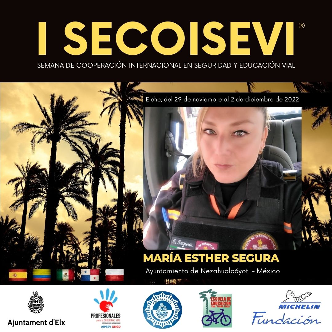 EducaVialAIPSEV's tweet photo. I SECOISEVI #Elche ¿Te lo vas a perder?
Inscripción gratuita: https://t.co/Y8Abhbypfg
@Agtutor_Enguera @AMovilidadMad @policiacat @policiatutorceh @PoliciaRocafort @PoliciaViator @policiazaragoza @pmgirona @PoliciaTorre @TransitoNeza @FundacionAVATA @Michelin @Pelayo_Seguros https://t.co/aQsBDHb32Q