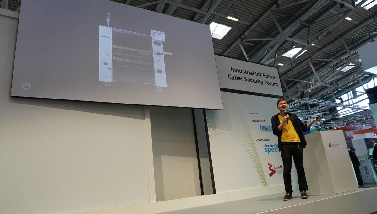 Elektor's tweet photo. 🥈Congratulations @Opuloinc on the second prize of #effwd22!
Opulo makes tools that help you bridge the gap between prototyping and mass production!
@electronicafair
 https://t.co/tjsHVCalp7  
#elektor #opulo #electronicafair #pcb #electronics https://t.co/v5FGvyqAcF