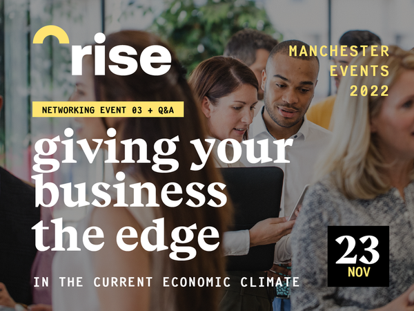 There is only 2 DAYS to go until our next RISE event with @ClarkeNicklin 🚀

Over coffee and a complimentary breakfast, we discuss key topics affecting you; a morning of networking, advice and relationship-building. 

🎟 Secure your FREE ticket today: eventbrite.co.uk/e/giving-your-…