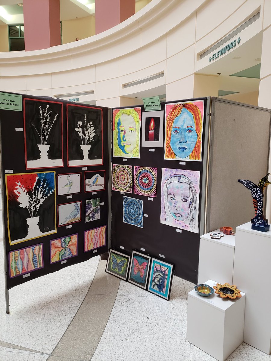 Amazing artwork at the Deland Fall Festival of the Arts! I'm so proud of my students work! We had a 1st place Premier award in elementary and an Honorary Award in middle school. <a href="/IvyHawnSuhr/">Ivy Hawn Principal</a>