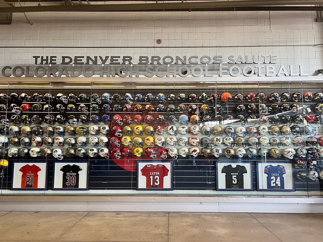Enjoying the love from the Denver Broncos, being featured in the stadium.  Let’s go Titans!