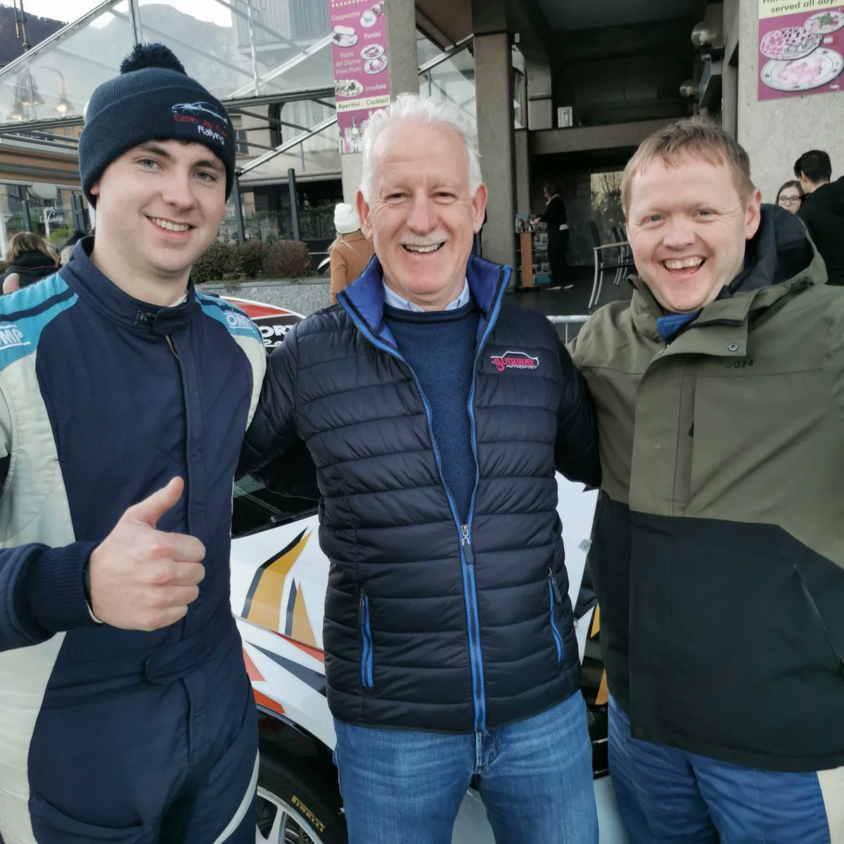 seanmac135's tweet photo. Fantastic run to 15th overall in Italy and top under 25 years finisher. First Italian rally with the @TamaraMolinaro G Car Sport team. https://t.co/QrQfHEmIb6